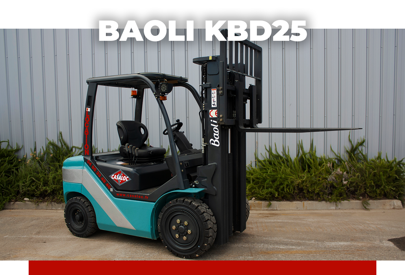 Chariot Élévateur Diesel Baoli KBD25 PLUS