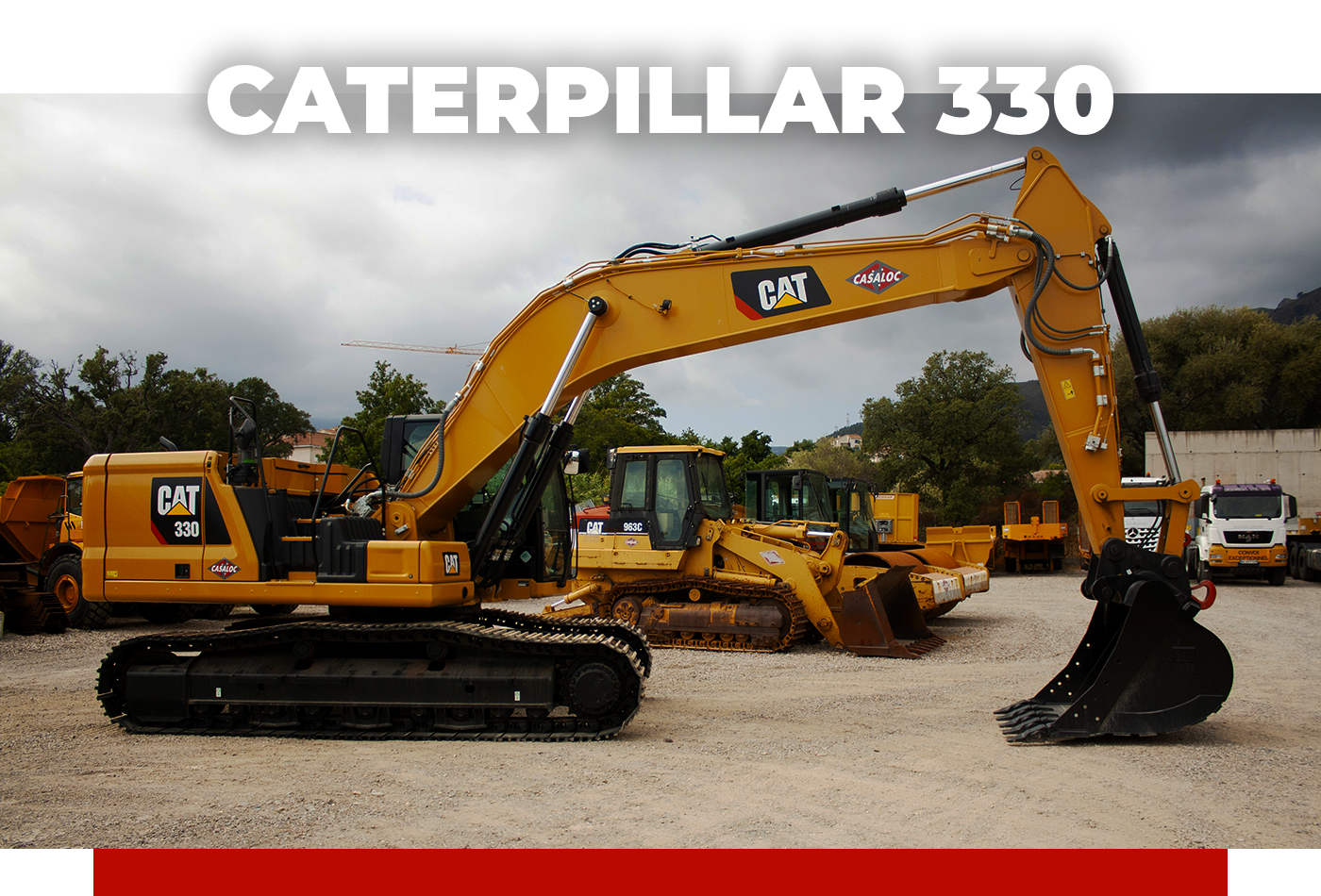 Pelle à Chenilles Caterpillar 330