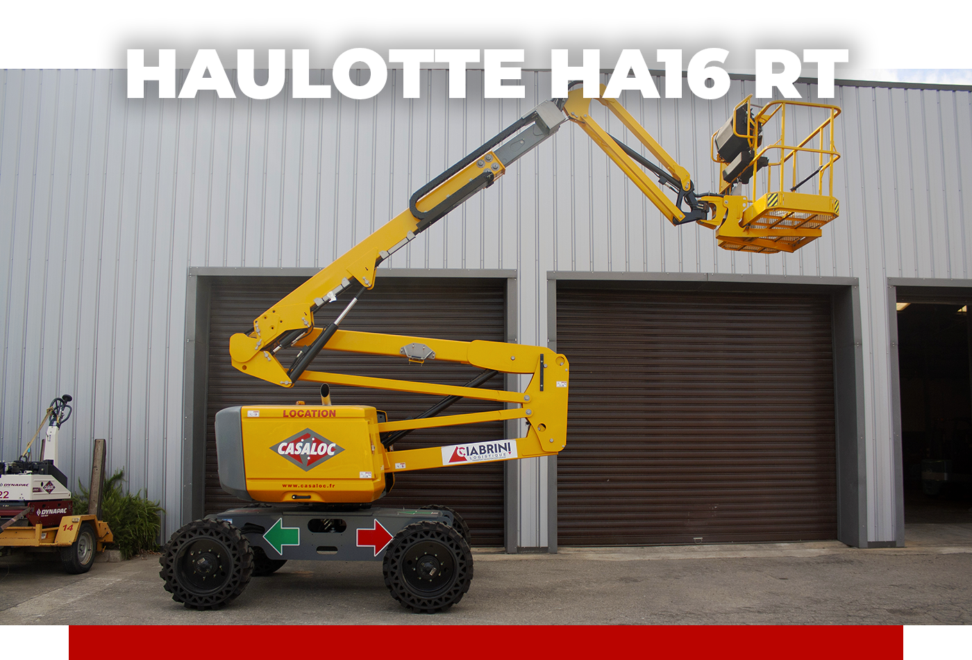 Nacelle Articulée Haulotte HA16RT