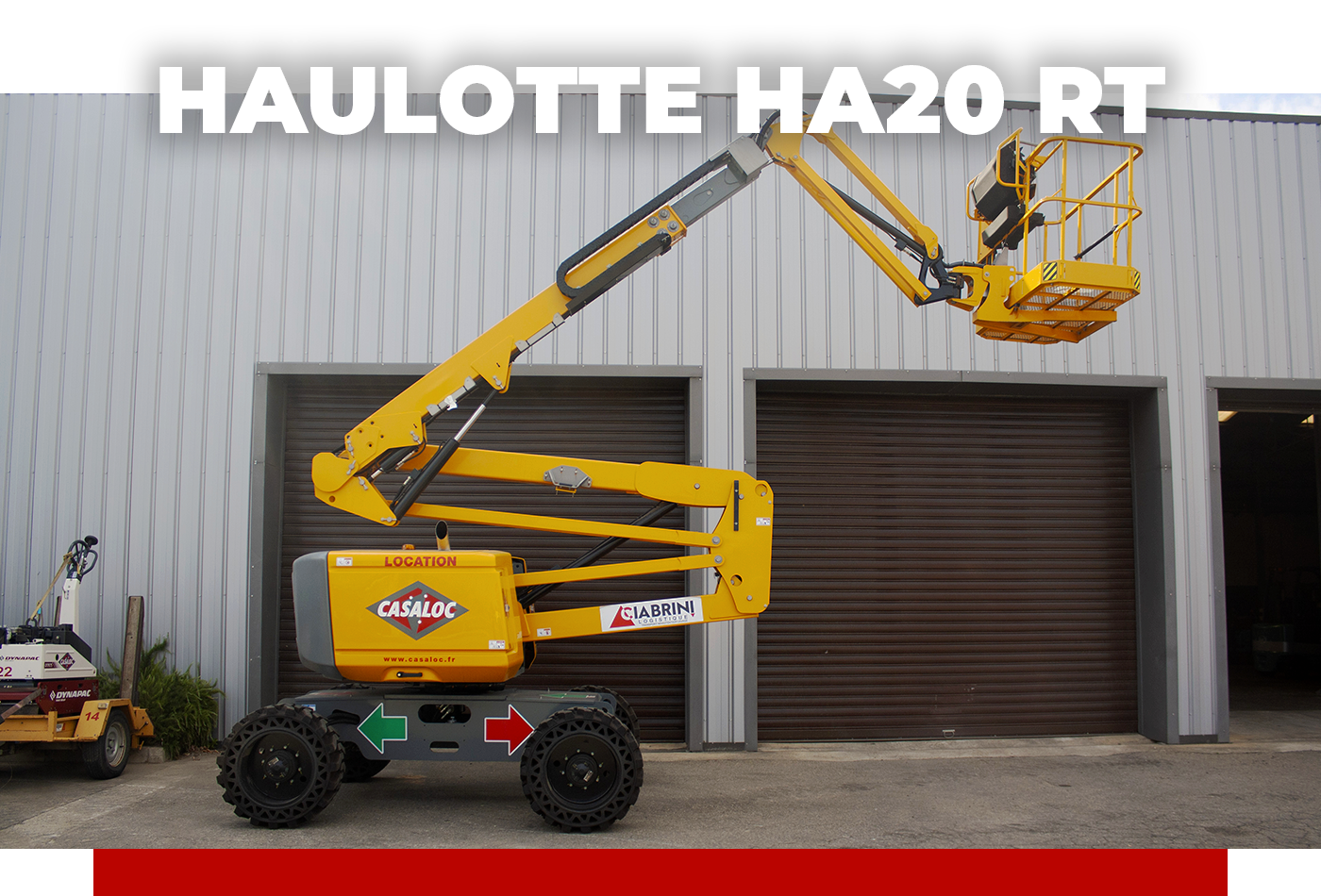 Nacelle Articulée Haulotte HA20RT