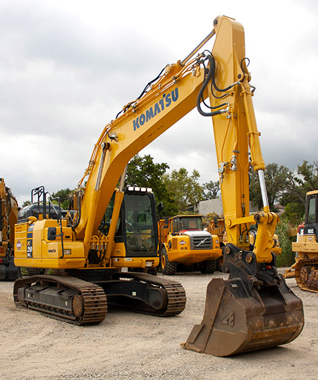 Pelle à Chenilles Komatsu PC210