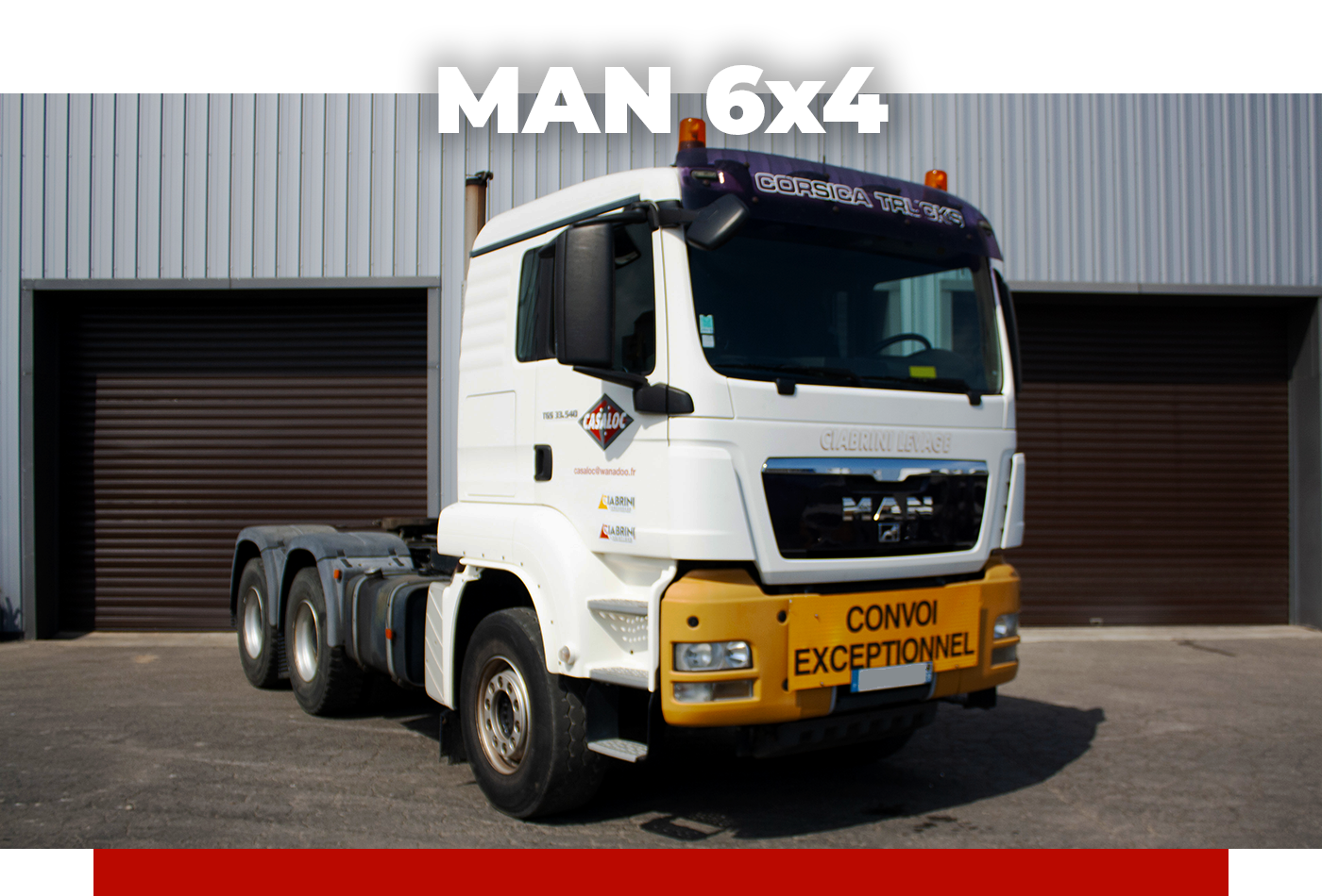 Tracteur Routier Man 6x4