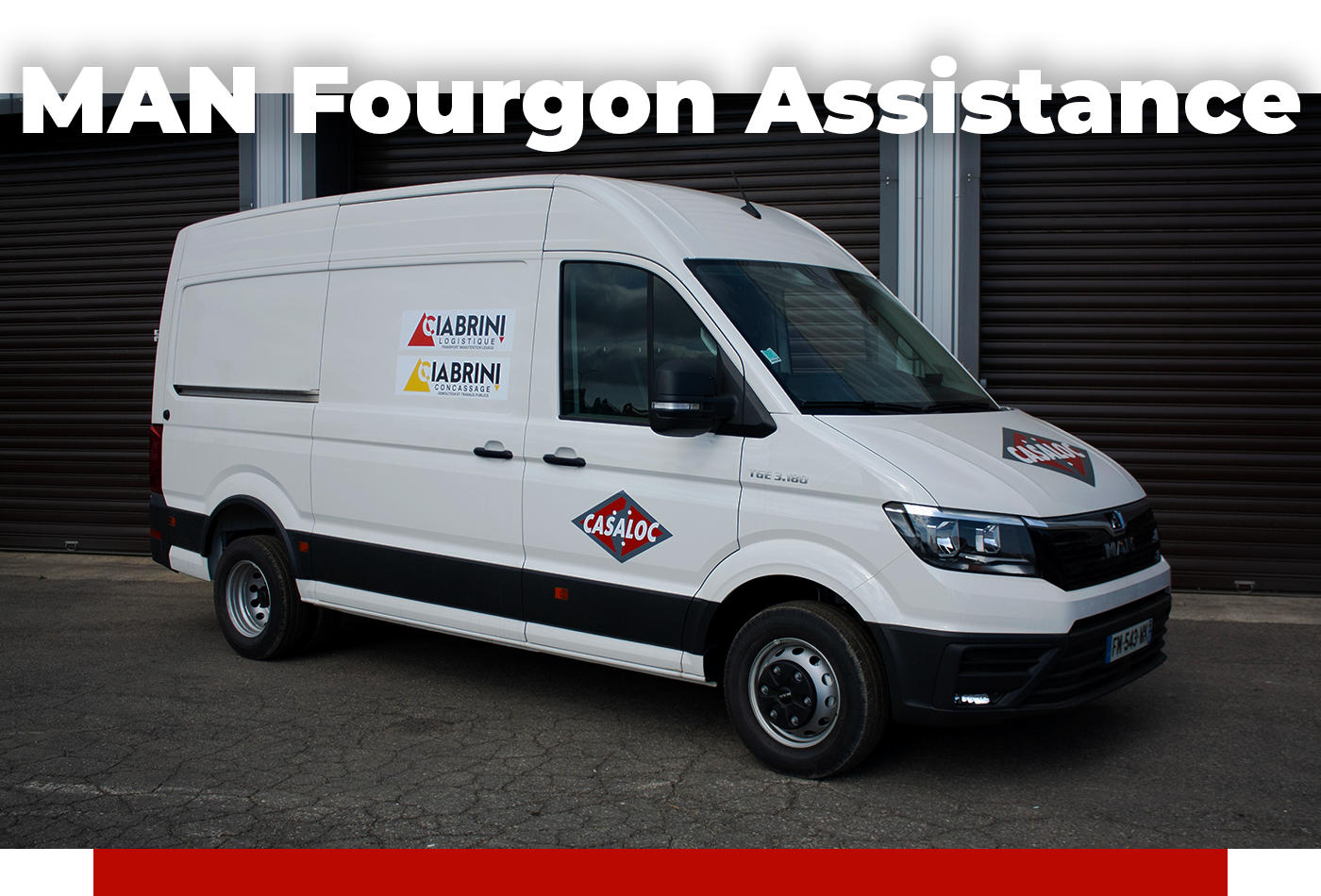 Camion Fourgon Assistance 3T5 Man