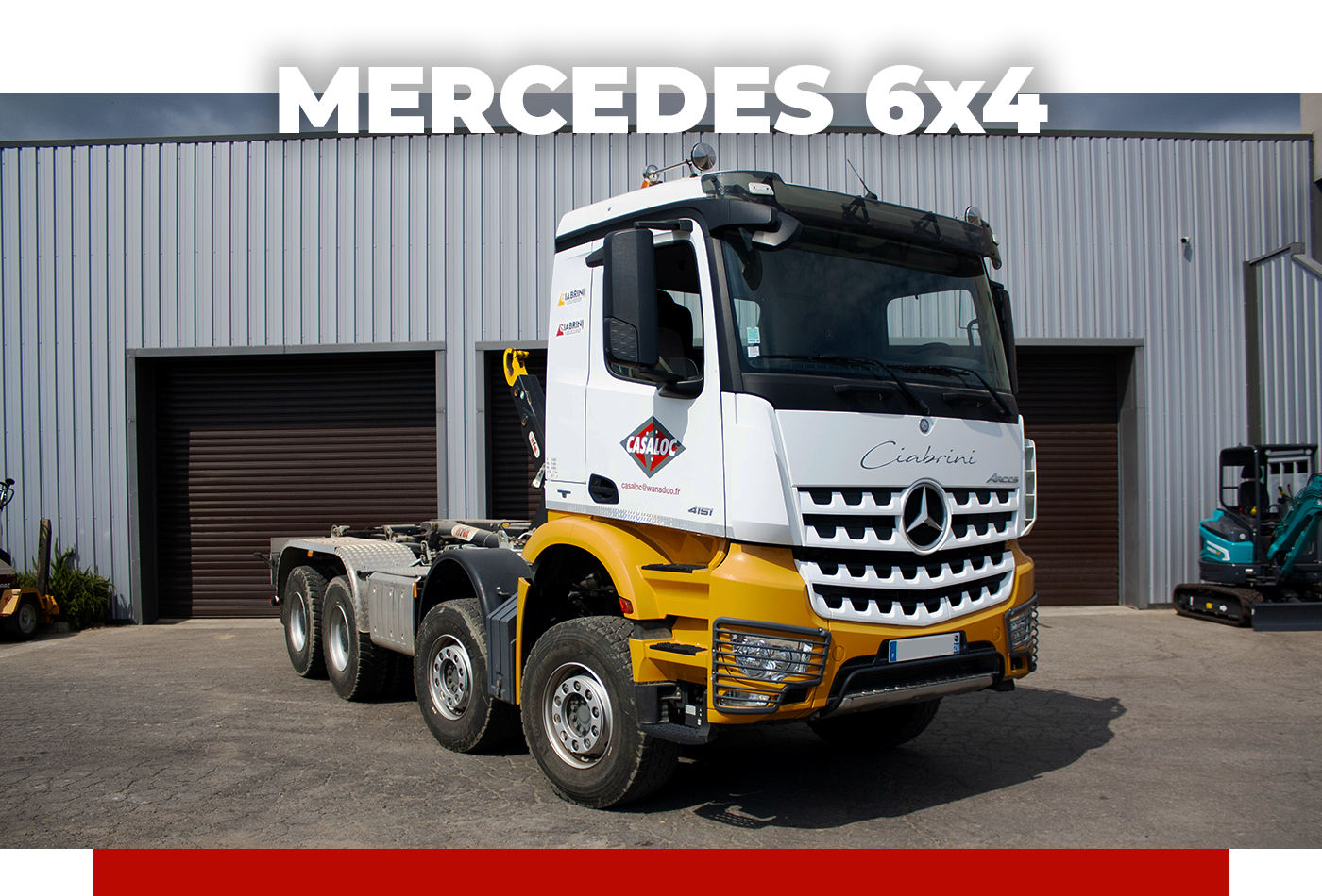 Tracteur Routier Mercedes 6x4