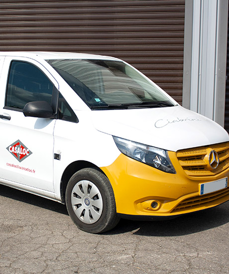 Camion Fourgon 3T5 Mercedes Vito