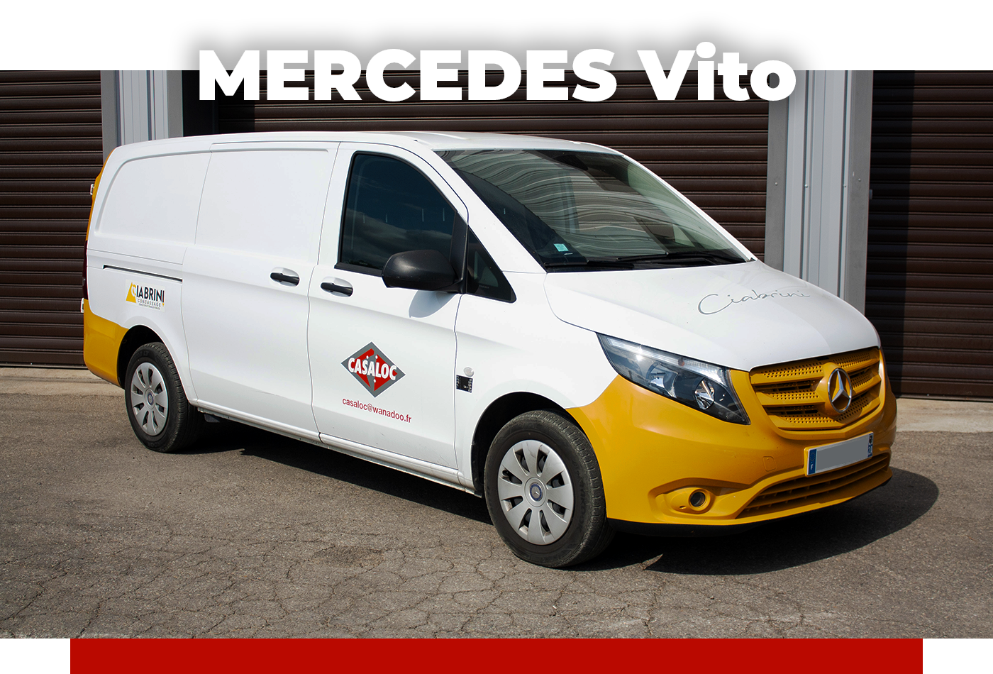 Camion Fourgon 3T5 Mercedes Vito