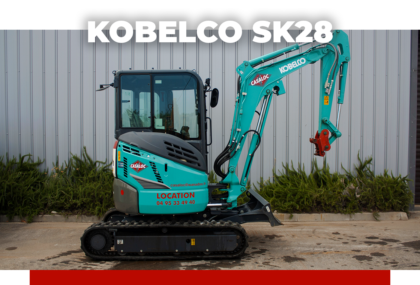 Mini Pelle Kobelco SK28