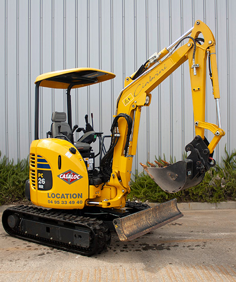 Mini Pelle Komatsu PC26