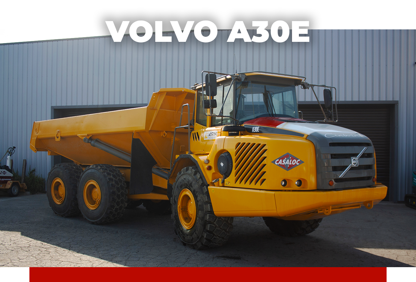 Tombereau Volvo A30E