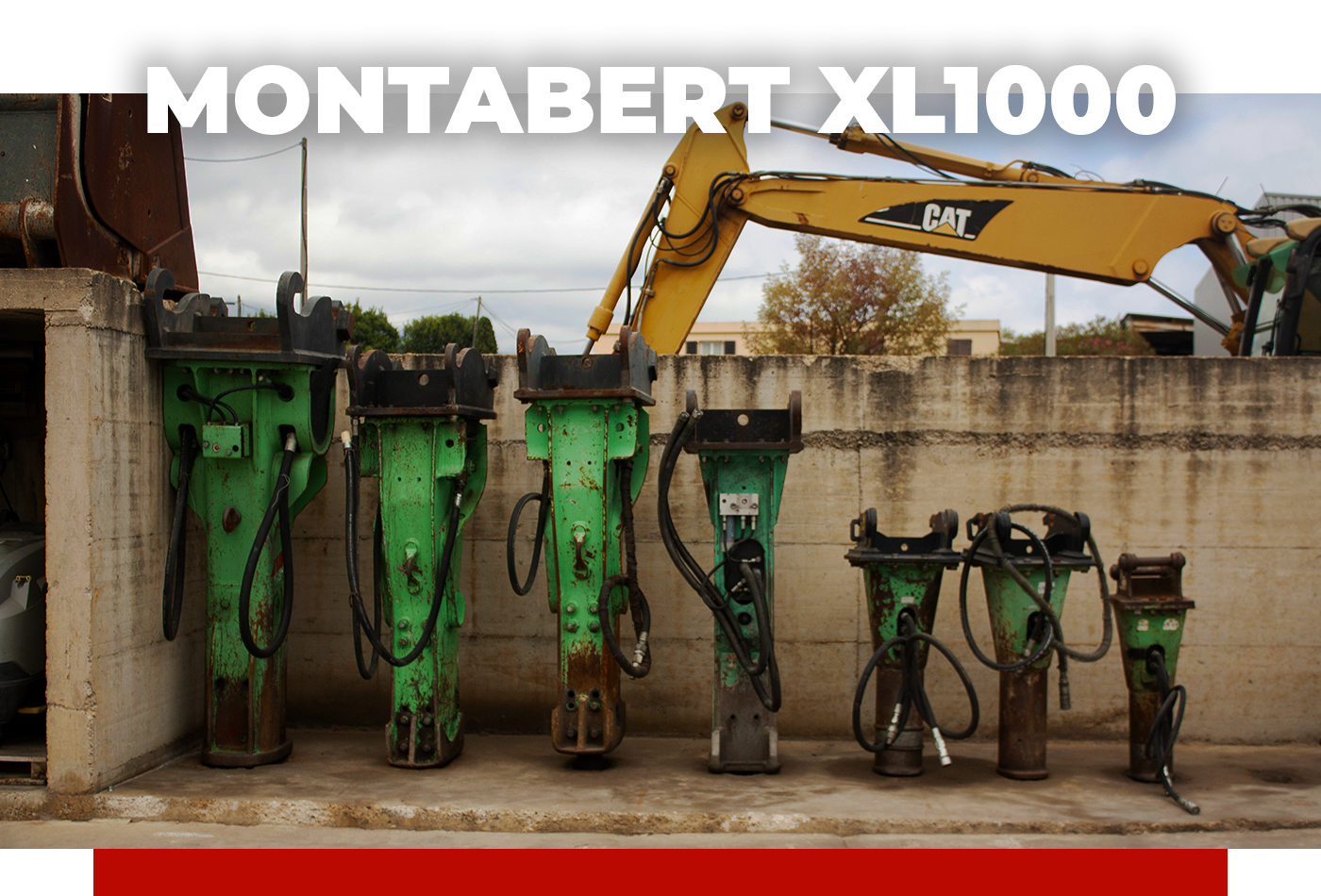 Brise Roche Hydraulique Montabert XL 1000